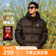 駱駝火山羽絨服1.0男士鴨絨加厚防寒面包服潮款冬季外套M13CR07089H