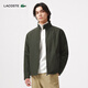LACOSTE法國鱷魚(yú)男裝冬季時(shí)尚百搭保暖舒適拉鏈棉服外套|BH0684 L7A/褐綠色 M 52