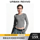 UR2025秋季新款女裝潮流運動(dòng)貓咪圖案連帽修身T恤UYV450251 花灰 M