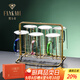 梵卡奇（FANKAQI）法國品牌耐高溫玻璃水杯泡綠茶杯水具大容量家用套裝6只