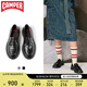 看步（CAMPER）女鞋Walden英倫風(fēng)復(fù)古樂(lè)福鞋壓紋印花增高百搭休閑皮鞋 黑色021 37 【建議拍偏小一碼】