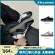 Mr.A黑貓德訓鞋男鞋2025新款厚底運動(dòng)休閑鞋復古百搭小黑鞋潮鞋子MRA 黑灰色 單層 42 男碼