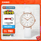 卡西歐（CASIO）SHEEN SHE-4048PGL系列時(shí)尚休閑女士手表防水女表 送女友【禮物】 SHE-4048PGL-7AUPR日期顯示