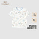 英氏（YEEHOO）兒童衣服夏季家居服上裝背心男女童透氣
