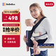 bebebus【雙11】腰凳嬰兒背帶抱娃神器減震四季通用兒童背嬰帶 輕享家