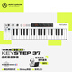 ARTURIA KeyStep 32 MK2 37 Pro MIDI音序器控制器便攜小鍵盤(pán)合成器伴侶 Keystep 37 白色