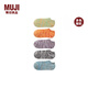 無(wú)印良品（MUJI）女式 余線5雙裝 運(yùn)動(dòng)船襪 女士短襪女款隱形襪淺口  DA35CC5S 混色 5雙 S （23-25cm/36-40碼）