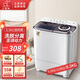 小鴨牌【工廠(chǎng)直營(yíng)店】大容量半自動(dòng)洗衣機小型家用雙桶雙缸租房宿舍家用分區脫水甩干老式強力去污 8.5公斤【洗5.5+脫3.0+強勁電機全國聯(lián)?！? title=