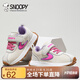 SNOOPY史努比童鞋兒童運(yùn)動(dòng)鞋男女童輕便軟底減震休閑跑鞋3809米色26