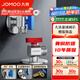 九牧（JOMOO）角閥球閥銅閥體大流量三角閥燃氣熱水器角閥壁掛爐亮銀色八字閥 【1冷1熱】冷熱球閥套裝