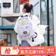 JANSPORT杰斯伯雙肩包背包書(shū)包男女休閑學(xué)生校園 4QUJ7X7 月球表面-側袋+隔層