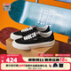 VISION STREET WEAR 官方 FLAT TOP經(jīng)典復(fù)古多色低幫翻毛皮帆布滑板鞋男女百搭多色 黑色 41