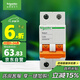 施耐德電氣 空氣開關(guān) 2P C40A 家用微型斷路器雙進(jìn)雙出總閘 空開 EA9AN2C40R