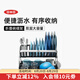 OXO廚房鋁合金碗碟瀝水架置物架可折疊不銹鋼收納架臺(tái)面水杯收納家用 折疊瀝水碗碟架