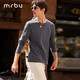 Mr.Bu布先生圓領(lǐng)長(cháng)袖打底T恤男2025秋新品長(cháng)袖打底上衣 【打底T】圓領(lǐng)-鈦鋼灰 XL (180)