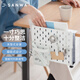SANWA SUPPLY多功能筆記本電腦收納支架 筆記本散熱架 桌側文件收納夾 外掛洞洞板夾 桌式免打孔 毛氈保護墊 白
