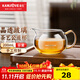 金灶（KAMJOVE）玻璃公道杯帶茶漏過(guò)濾網(wǎng)套裝 茶具配件茶海分茶器加厚功夫茶杯 玻璃公道杯【200mL】