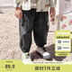巴拉巴拉balaOne寶寶長(cháng)褲男童工裝褲2025秋季寬松束腳褲戶(hù)外209325108103