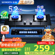 創(chuàng  )維（Skyworth）燃氣灶煤氣灶雙灶家用5.2kW天然氣嵌入式臺式雙灶具猛火大火力玻璃面板煤氣爐國家補貼 Z50BS-1S天