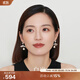 白嵐珍珠飛花耳釘女珍珠耳飾設(shè)計感大氣時尚優(yōu)雅氣質(zhì)生日禮物送老婆 淡水珍珠10mm