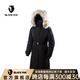 BLACK YAK 布來亞克 冬季新品女士戶外鵝絨服長款保暖羽絨服WLW658 黑色 L 175