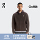 On 昂跑 Focus Tech ZIP Hoodie2025新品男拉鏈款針織運動(dòng)帽衫 Pebble 深灰 S