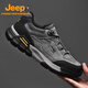 Jeep吉普男鞋秋季2025新款戶(hù)外耐磨防滑登山鞋輕便休閑運動(dòng)鞋男徒步鞋 灰色 41