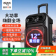愛(ài)國者S56 12吋廣場(chǎng)舞音響無(wú)線(xiàn)藍牙拉桿音箱大功率戶(hù)外音響K歌便攜低音炮擺攤擴音器喇叭 標準版