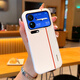 創(chuàng  )殼帥 【高端拼色軟邊素皮】小米17promax手機殼xiaomi17Pro保護套輕薄大孔全包防摔高級感商務(wù)時(shí)尚外殼 【三拼白】在下方選擇手機型號哦 小米17ProMax【選我】