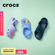 crocs卡駱馳檀健次同款洞洞鞋男沙灘鞋|10001 深藍(lán)色-410 41/42(260mm)