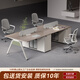 沐哲希簡約辦公家具辦公桌椅組合輕奢現(xiàn)代辦公桌辦公室屏風(fēng)工位 豪華款單人位不含椅