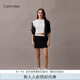Calvin Klein運動25春夏女士美式潮流辣妹ck戶外運動網(wǎng)球裙短裙褲GWS5T901 UB1-太空黑 M