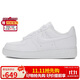 耐克NIKE板鞋女空軍一號(hào)小白鞋 AIR FORCE 1 運(yùn)動(dòng)鞋 HF2014-100白37.5