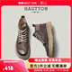 皓頓（HAUT TON）馬丁靴男秋冬新品英倫風(fēng)頭層牛皮商務(wù)休閑皮鞋高幫復古工裝靴男靴 580褐色-單鞋 41 適合運動(dòng)鞋42碼