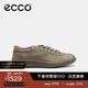 愛(ài)步（ECCO） 板鞋男 25年秋季新款休閑板鞋舒適男鞋 柔酷零點(diǎn)537754 棕褐色53775402559 41