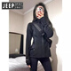 JEEP SPIRIT吉普修身軟殼沖鋒夾克女2026春秋外套登山服防風(fēng)收腰運動(dòng)外套瑜伽 黑色外套秋冬/女外套/棒球服外套 XL 【建議120-135斤】