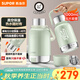 蘇泊爾（SUPOR）1升大容量 電熱水壺燒水壺開(kāi)水壺電水壺煮水壺恒溫保溫杯保溫壺電熱水杯 316L不銹鋼內膽SW-10D01A