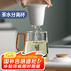 尚言坊茶杯茶水分離杯個人專用茶杯高檔辦公室花茶杯子玻璃泡茶杯喝茶杯