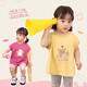 LUSON小o爸女?huà)胪?女寶寶t恤中長(cháng)款短袖2025夏季新款嬰兒寬松韓版上衣