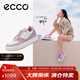愛步（ECCO）板鞋女 倪妮同款增高厚底輕盈透氣百搭拼色休閑鞋 街頭ACE856823 薰衣草紫/灰白色85682361091 38
