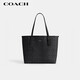 蔻馳（COACH）【品牌直供】女士CITY33經(jīng)典標志大號單肩托特包黑色CV976