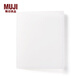 無印良品 MUJI 可選擇口袋的 收藏活頁夾 文件夾內(nèi)頁 徽章收納袋 A4寬型 4孔