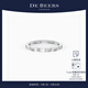 DE BEERS 戴比爾斯 RVL 白金戒指 1.8MM 白金戒指 1.8MM 50