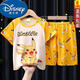 迪士尼（Disney）兒童睡衣男童短袖夏季薄款夏天女童卡通小孩中大童短款套裝皮卡丘 BDNDX-皮卡丘 18# 建議身高145-155厘米