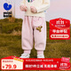 迷你巴拉男女童冬新品褲子柔軟百搭型保暖長(cháng)褲【雙面絨】
