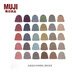 無印良品 MUJI 男女通用 余線 針織帽 無性別 男款女款 DB01CC2A 混色 均碼 頭圍55-59