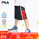 FILA斐樂(lè )兒童童裝短褲2025年夏季男小童針織五分褲