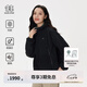 KOLON SPORT/可隆抓絨夾克 男女同款防風(fēng)防潑水戶外露營兩面穿外套- LUFJ4WT528-BK 黑色 XL 180/100A