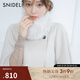 SNIDEL【搶先購】秋冬時(shí)髦氣質(zhì)毛領(lǐng)斗篷式羊毛呢大衣外套SWFC244234 象牙白 均碼 （F）