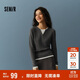 森馬（Semir）森馬毛衣女短款假兩件含羊毛針織衫24冬新款保暖內搭109724107015